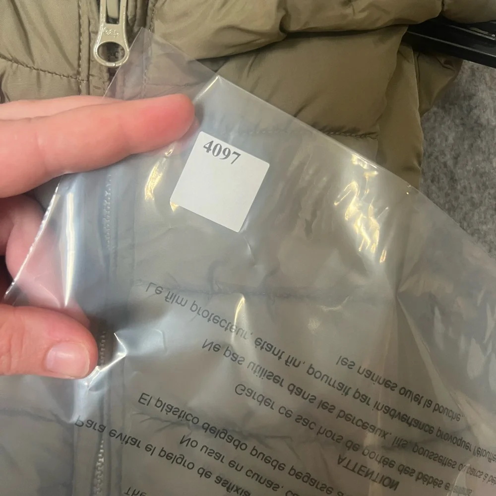 Baby Gap Kids toddler 2yrs Hooded‎ Puffer Vest - Olive Green